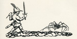 Däumling von Arthur Rackham
