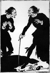 William Wilson von Edgar Allan Poe von Arthur Rackham