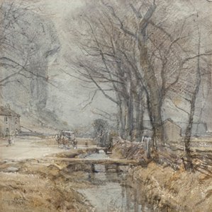 Kilnsey, Yorkshire, ca. 1927 von Arthur Reginald Smith