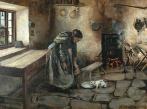 Bauernhausinterieur