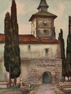 Baskenland: Kirche in Itxassou