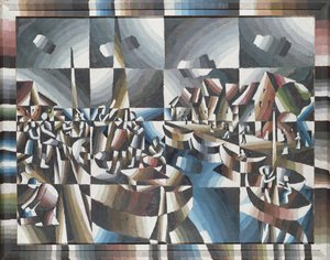Hafenbild, 1921