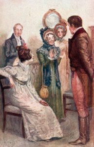 Illustration für Emma von Jane Austen von Arthur Wallis Mills