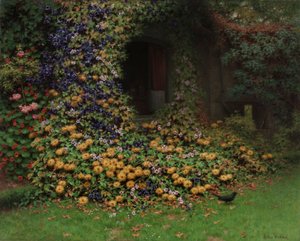 Das Zuhause des Künstlers, 1920 von Arthur Wasse