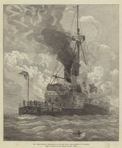 Die Dampfkesselexplosion an Bord der HMS Thunderer in Spithead