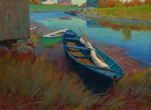 Boote in Ruhe, ca. 1895