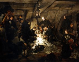 Der Tod von Admiral Lord Nelson, 1805 1807 von Arthur William Devis