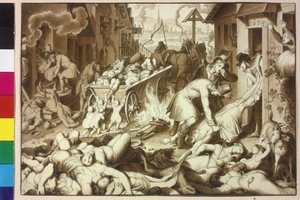 1679 sterben in Wien von Januar bis November 122.849 Menschen an der großen Pest