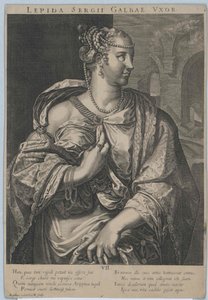 1. Jahrhundert n. Chr. Aemilia Lepida von Artist Unknown