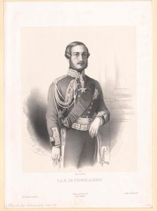 Albert, Prinzgemahl von England Herzog von Sachsen Prinz von Sachsen-Coburg-Gotha von Artist Unknown