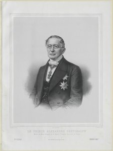 Alexander Michailowitsch Graf Gortschakow von Artist Unknown
