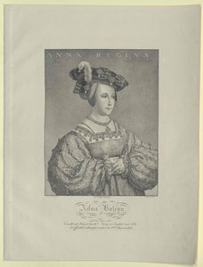 Anne Boleyn von Artist Unknown
