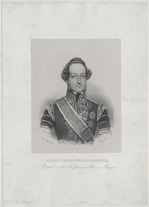August Graf Lobkowitz von Artist Unknown