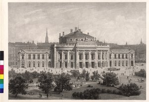 Burgtheater in Wien von Artist Unknown