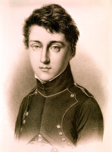Sadi Nicolas Léonard Carnot, französischer Maschinenbauingenieur, Physiker: Porträt im Alter von 17 Jahren von Artist Unknown