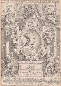 Carlo Borromeo (Druck) von Artist Unknown