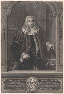 Christoph Adam Friedrich Behaim von Schwarzbach von Artist Unknown