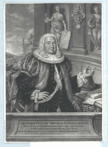 Christoph Friedrich Imhof von Artist Unknown