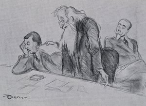 Kongress russischer Emigranten, Paris von Artist Unknown
