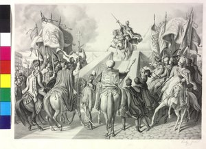 Krönung von Ferdinand I. von Österreich zum König von Ungarn in Bratislava am 28. September 1830