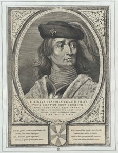 Graf von Flandern Robert I der Friese von Artist Unknown