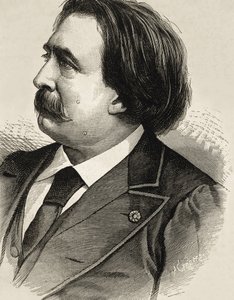 Dore, Paul Gustave (1832-1883). Romantik. Radierung