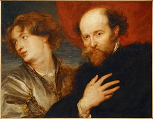 Doppelporträt idealisiert von van Dyck und Rubens