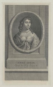 Herzogin von York Anne Hyde (Druck) von Artist Unknown