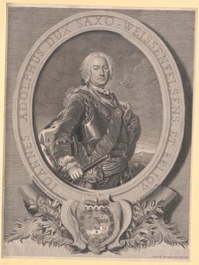 Herzog von Sachsen-Weissenfels Johann Adolf II. von Artist Unknown