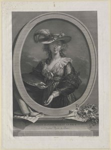 Elisabeth Vigee-Lebrun von Artist Unknown