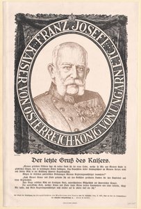 Kaiser von Österreich Franz Joseph I von Artist Unknown