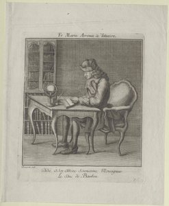 François Marie Arouet Voltaire von Artist Unknown