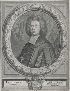 Frederic Christian von Plettenberg-Lenhausen von Artist Unknown