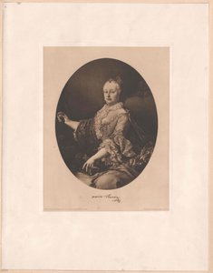 Heilige Römische Kaiserin Maria Theresia von Artist Unknown