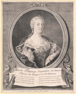 Heilige Römische Kaiserin Maria Theresia von Artist Unknown
