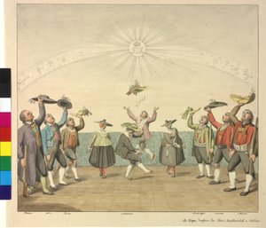 Huldigung an Kaiser Franz I durch die Tiroler