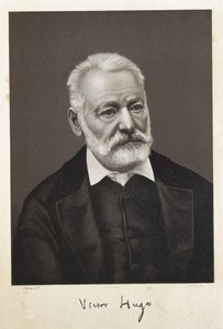 Hugo, Victor (1802-1885). Französischer Romantiker. Lithografie
