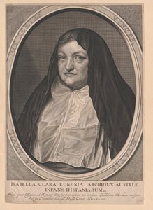 Infantin von Spanien Isabella Clara Eugenia von Artist Unknown