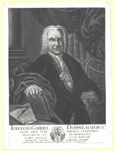 Johann Gabriel Doppelmayr von Artist Unknown