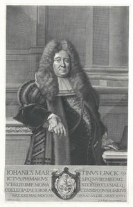 Johann Martin Linck von Artist Unknown