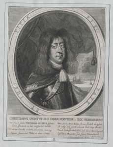 König von Dänemark Christian V von Artist Unknown