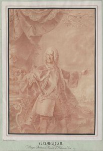 König von England, Kurfürst von Hannover Georg II von Artist Unknown