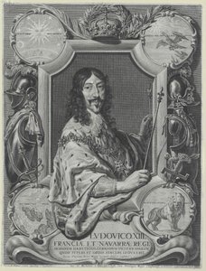 König von Frankreich Ludwig XIII von Artist Unknown