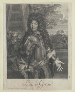 König von Frankreich Ludwig XIV von Artist Unknown