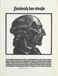 König von Preußen Friedrich II von Artist Unknown