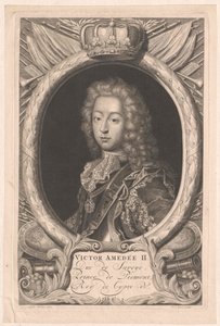 König von Sardinien Viktor Amadeus I. von Artist Unknown