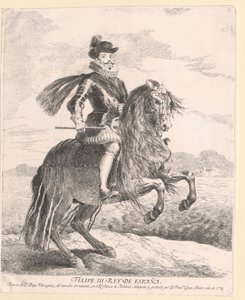 König von Spanien Philipp III von Artist Unknown