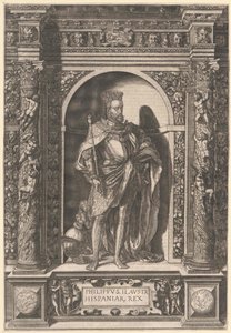 König von Spanien Philipp II von Artist Unknown