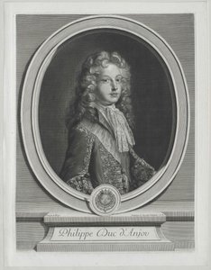 König von Spanien Philipp V. von Artist Unknown