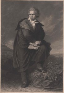 Ludwig van Beethoven von Artist Unknown